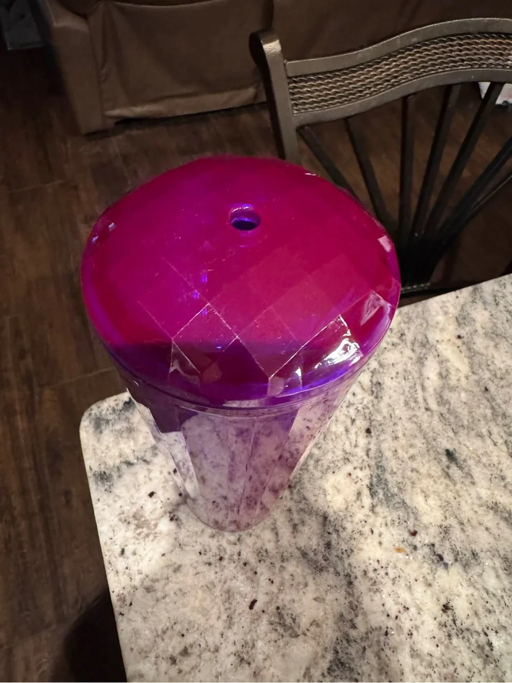 Starbucks Fuchsia Iridescent Tall Tumbler no straw